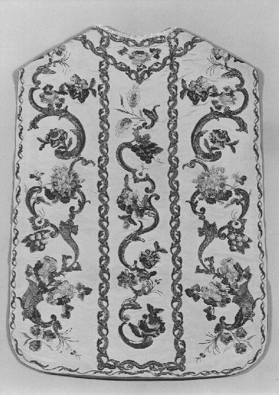 paramento liturgico, insieme - manifattura parmense (sec. XIX)