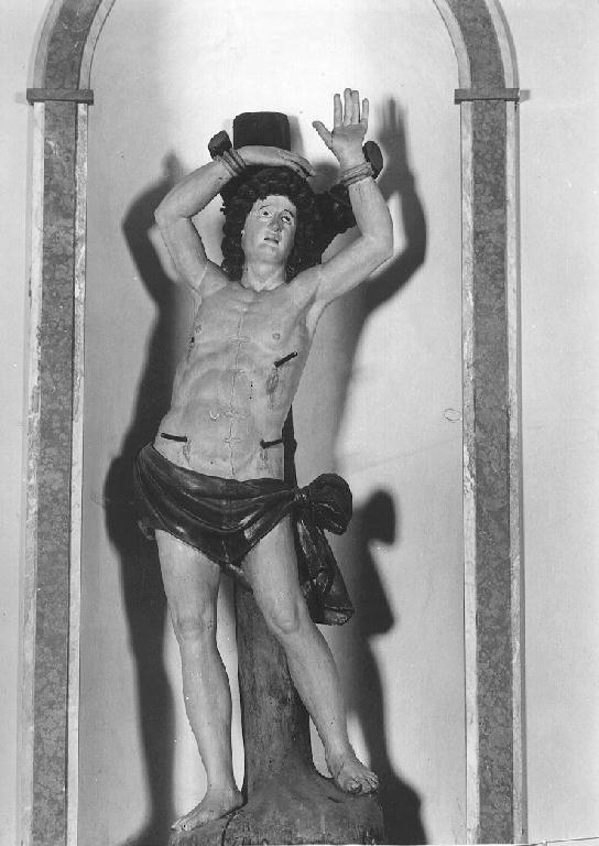 San Sebastiano (statua) - ambito parmense-piacentino (seconda metà sec. XIX)