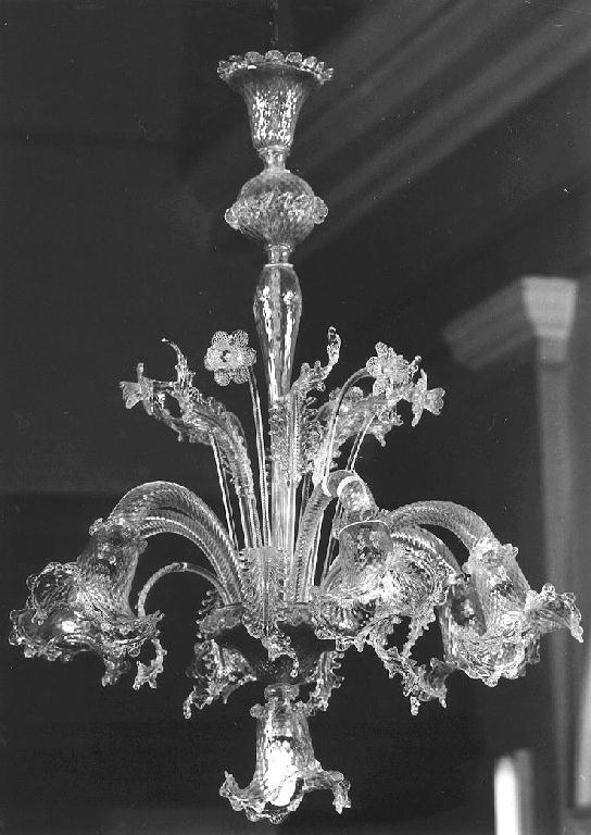 lampadario - produzione di Boemia (fine/inizio secc. XIX/ XX)