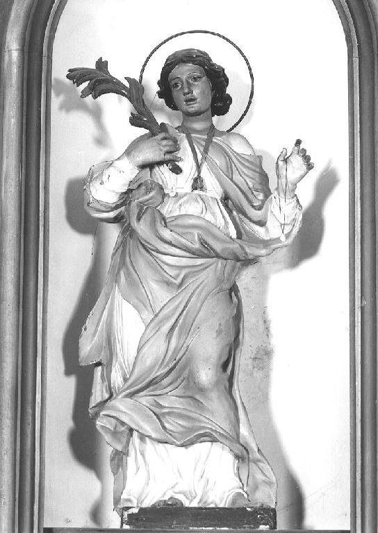 Sant'Agata (statua) - ambito lombardo (sec. XVIII)