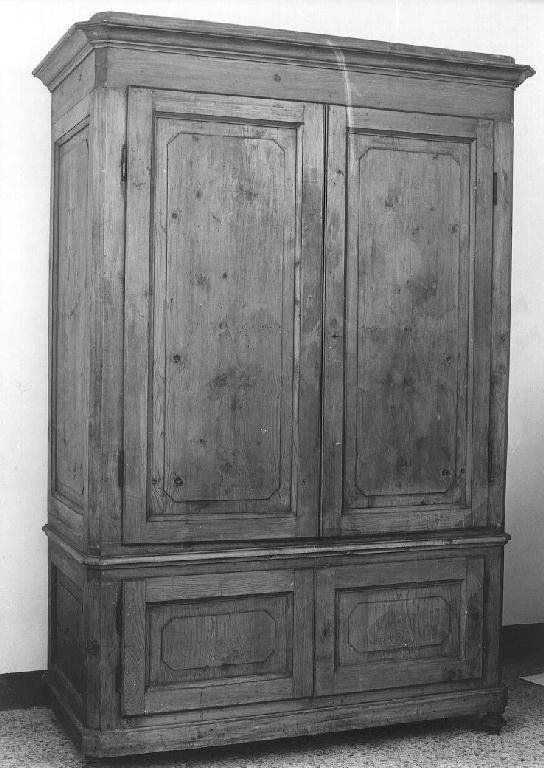 armadio - ambito piacentino (fine/inizio secc. XIX/ XX)