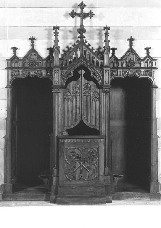 confessionale, serie - ditta Insam e Prinoth (sec. XX)