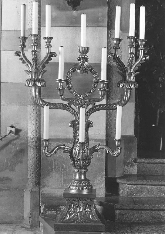 candeliere - produzione Italia settentrionale (prima metà sec. XX)