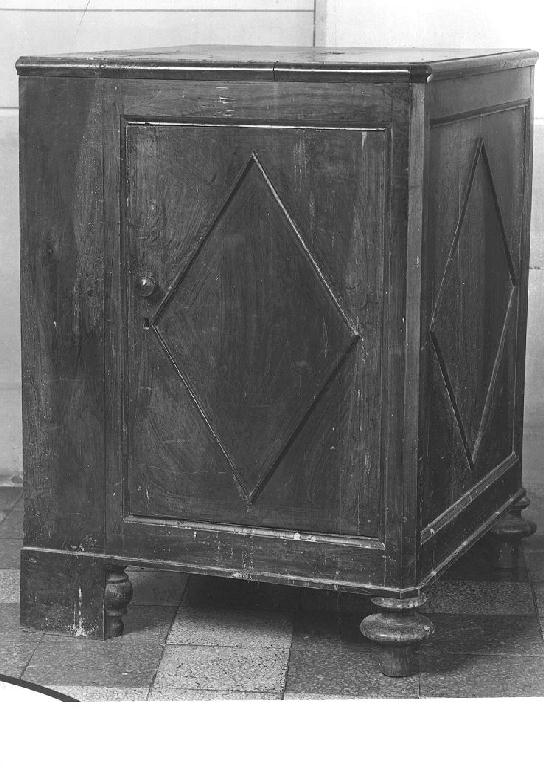 credenzina - ambito piacentino (ultimo quarto sec. XIX)