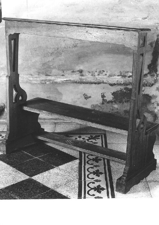 inginocchiatoio, serie - ambito emiliano-lombardo (prima metà sec. XX)