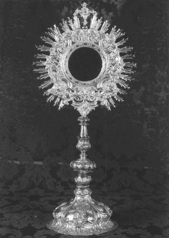 ostensorio - ambito emiliano-lombardo (prima metà sec. XIX)