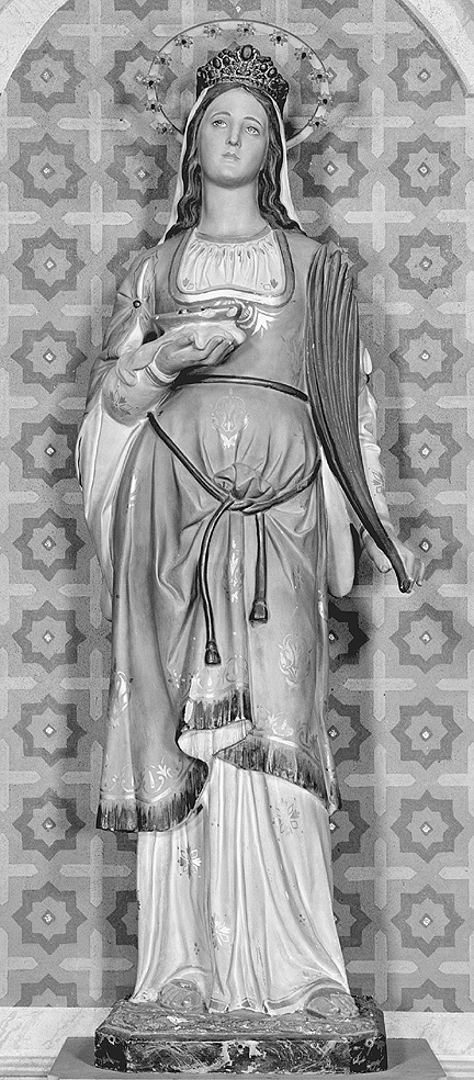 Santa Lucia (statua) - produzione Italia settentrionale (primo quarto sec. XX)