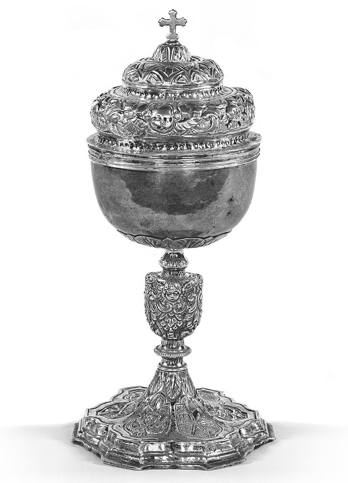 pisside - ambito piacentino (sec. XVII)