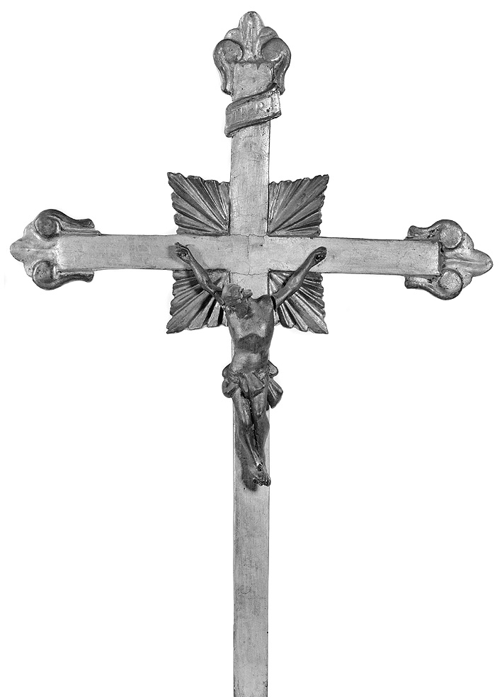 croce d'altare - ambito piacentino (sec. XIX)