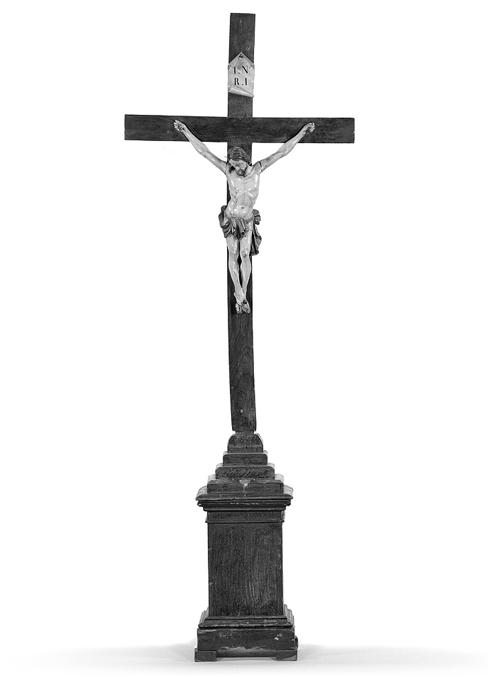 crocifisso - ambito piacentino (prima metà sec. XVIII)