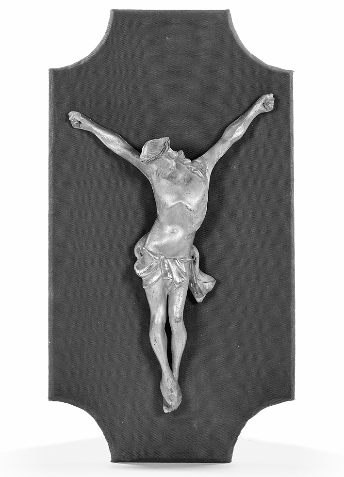 Gesù crocifisso (statuetta) - ambito piacentino (sec. XIX)