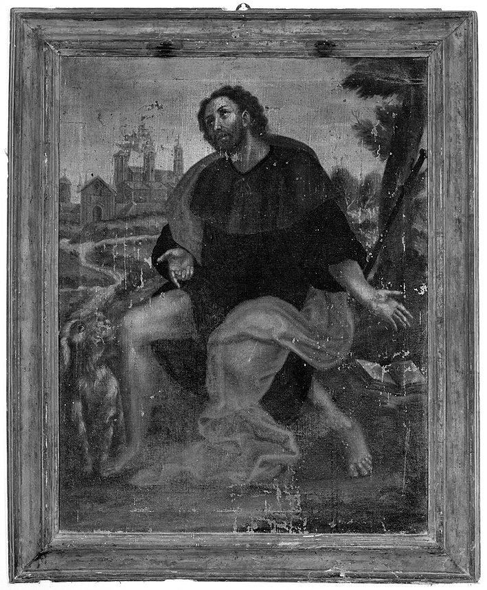 San Rocco (dipinto) - ambito piacentino (sec. XVIII)