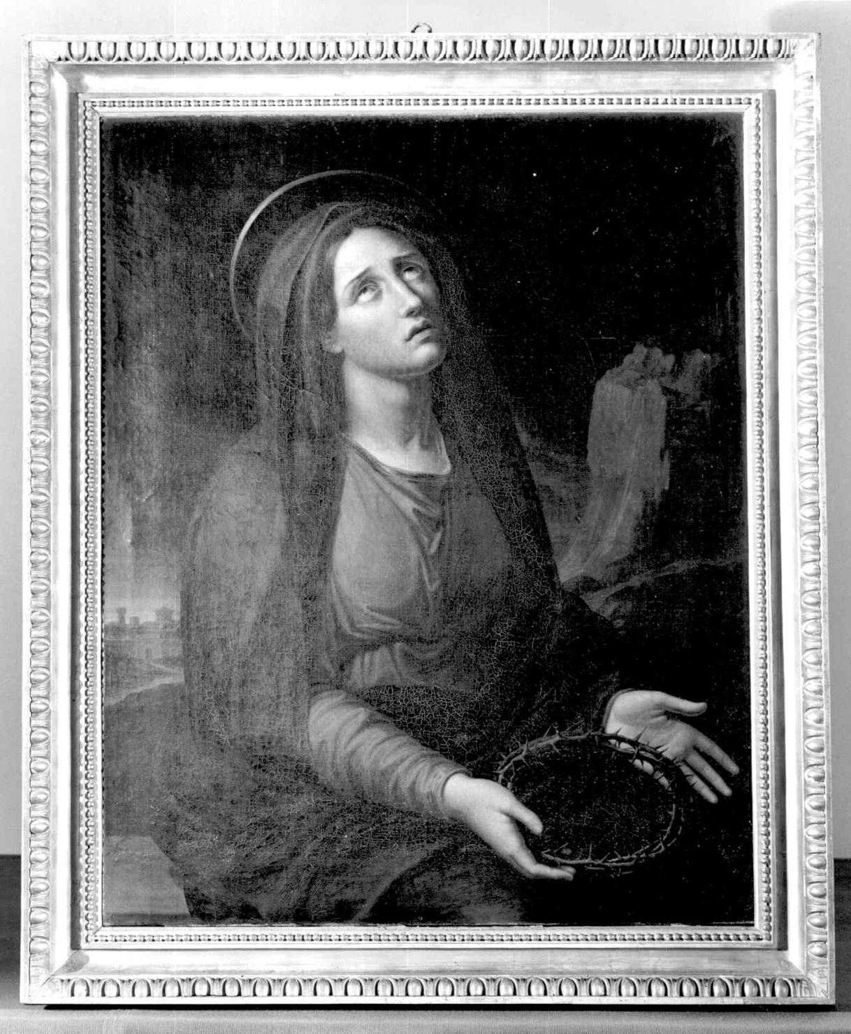 Madonna Addolorata (dipinto) di Benvenuti Pietro (sec. XIX)