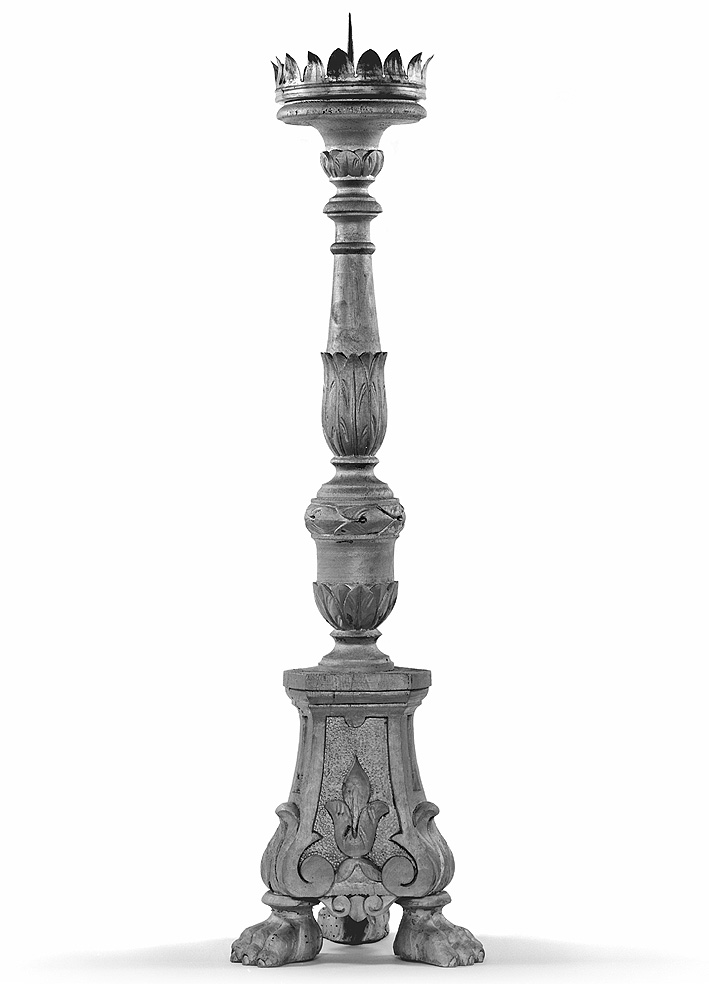 candeliere, serie - ambito piacentino (sec. XIX)