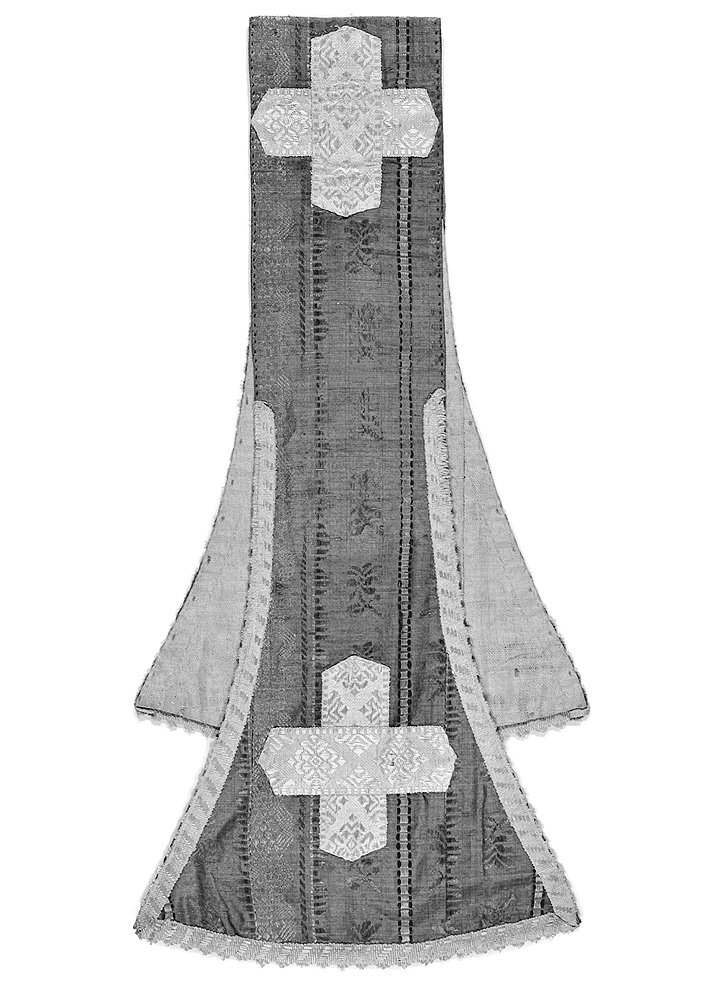 manipolo - manifattura italiana (fine/inizio secc. XVIII/ XIX)