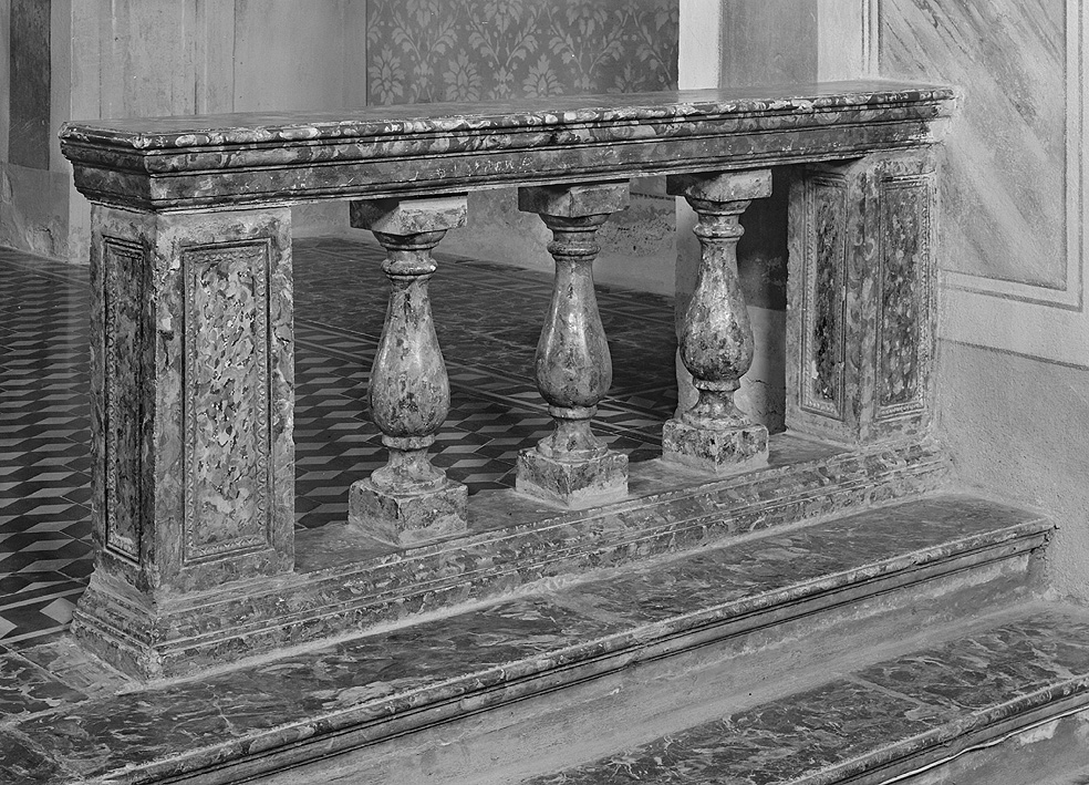 balaustrata, serie - ambito piacentino (sec. XX)