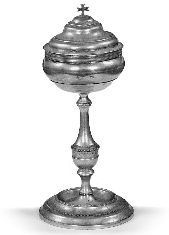 pisside da viatico - ambito piacentino (sec. XIX)