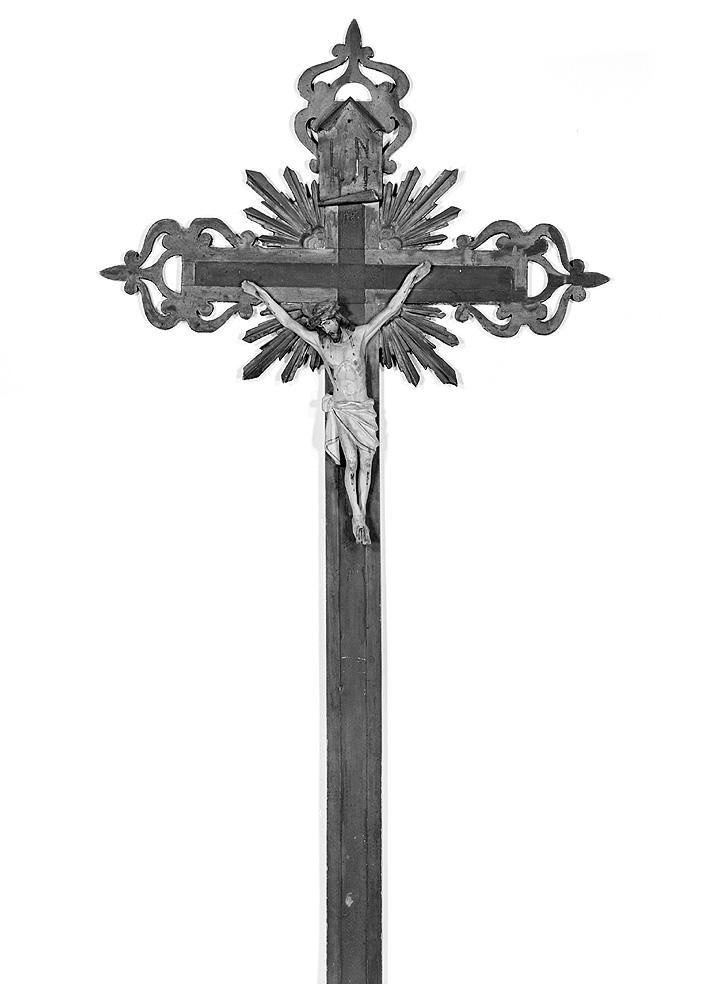 crocifisso - ambito piacentino (sec. XIX)