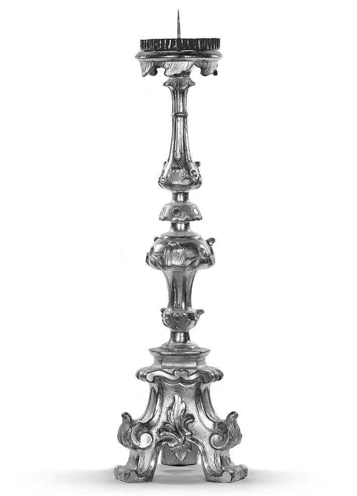 candeliere, serie - ambito piacentino (seconda metà sec. XVIII)