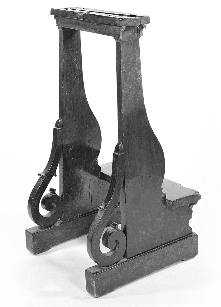 inginocchiatoio - ambito piacentino (sec. XIX)