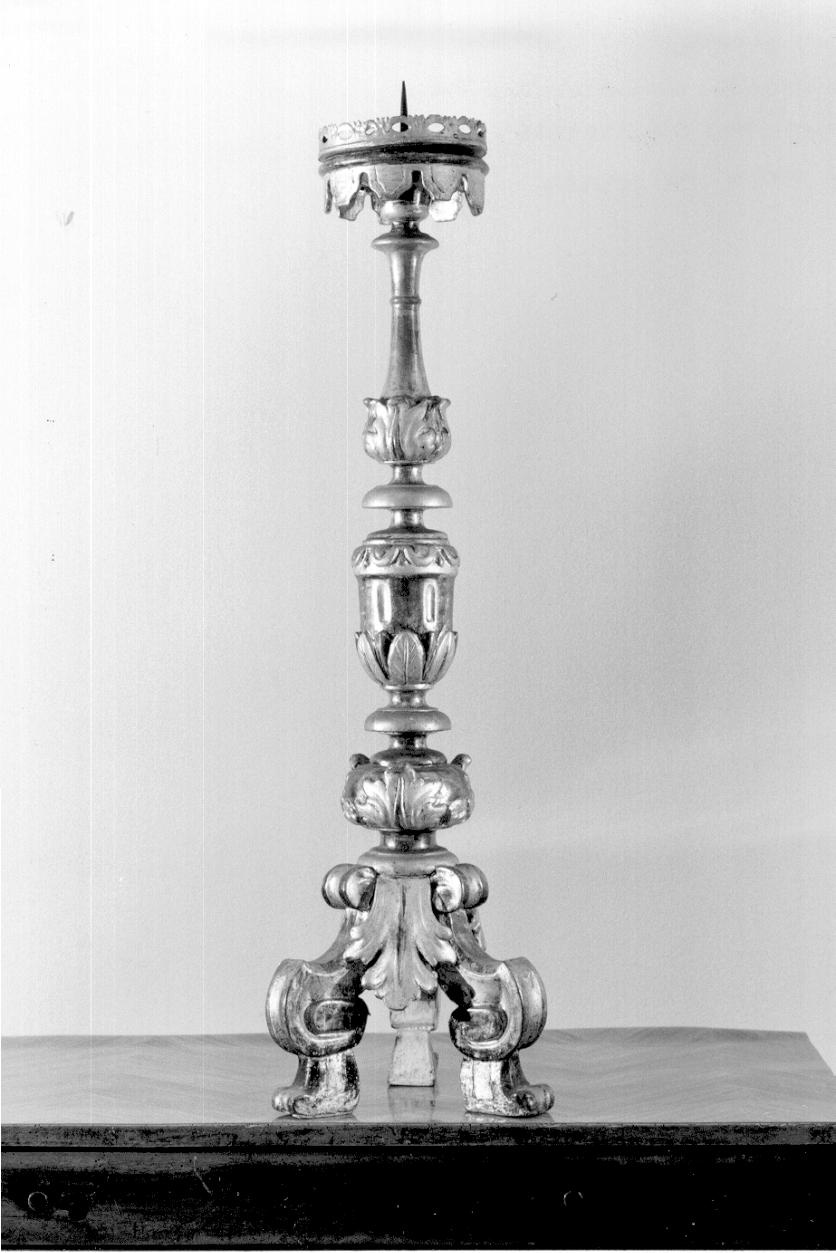 candeliere, serie - ambito piacentino (ultimo quarto sec. XVIII)