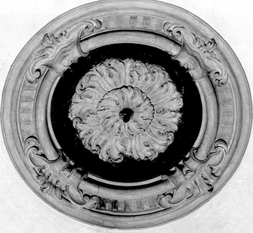 rosone di Zanoni Pietro (attribuito) (sec. XVIII)