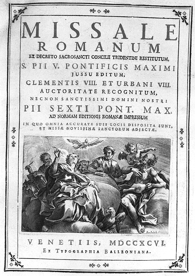 Quattro Evangelisti (stampa) - ambito veneto (sec. XVIII)