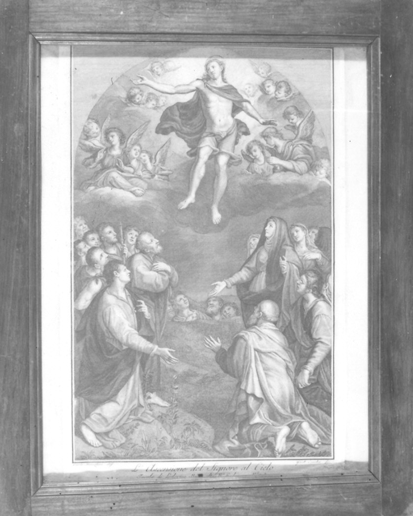 ascensione di Cristo (stampa) di Cecchi Gaetano, Buti Lodovico, Bozzolini Carlo (fine/inizio secc. XVIII/ XIX)