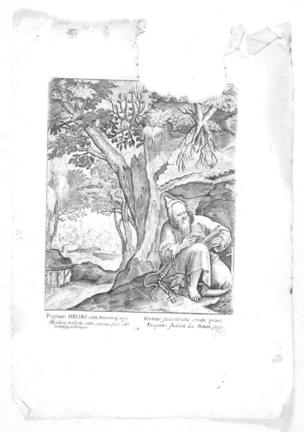 Elia (stampa, serie) di Valesio Francesco (inizio sec. XVII)