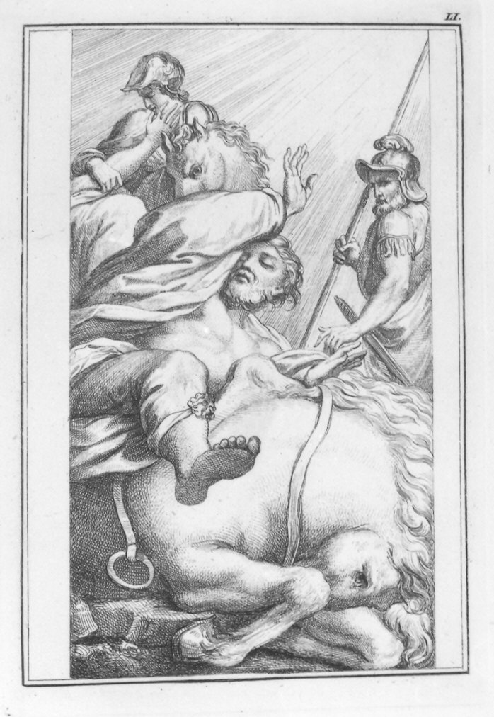 conversione di San Paolo (stampa, serie) di Rondani Francesco Maria (secc. XVIII/ XIX)