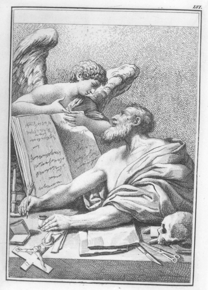 San Gerolamo (stampa, serie) di Spada Lionello (secc. XVIII/ XIX)