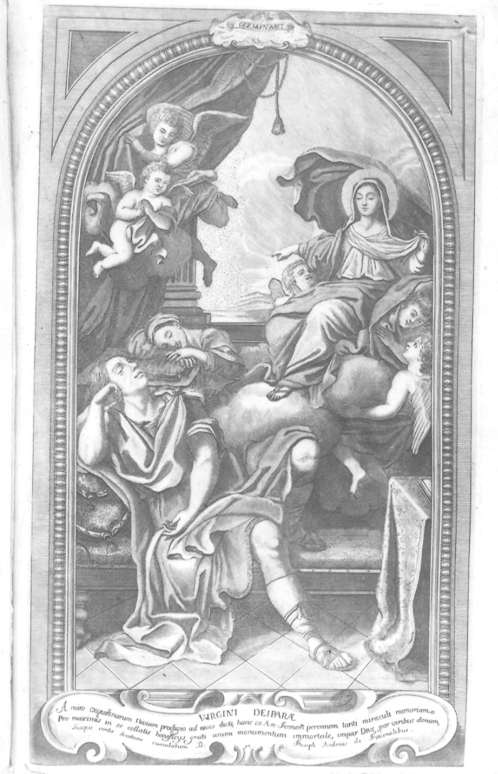 Maria Vergine (stampa) - ambito emiliano (sec. XVIII)