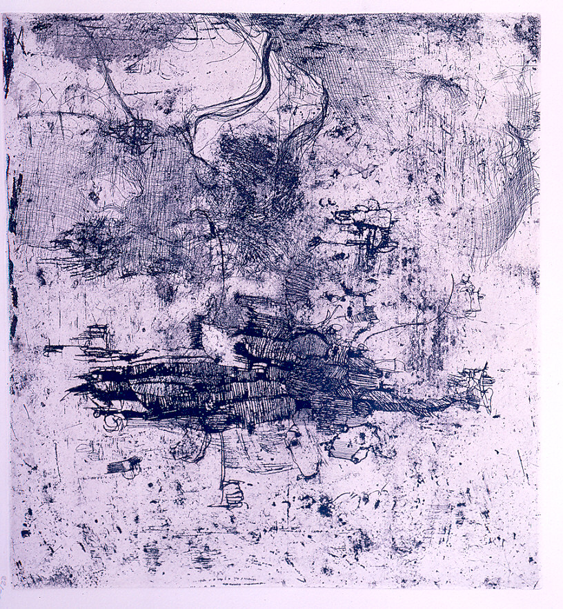 soggetto astratto (stampa) di Devita Luciano (sec. XX)