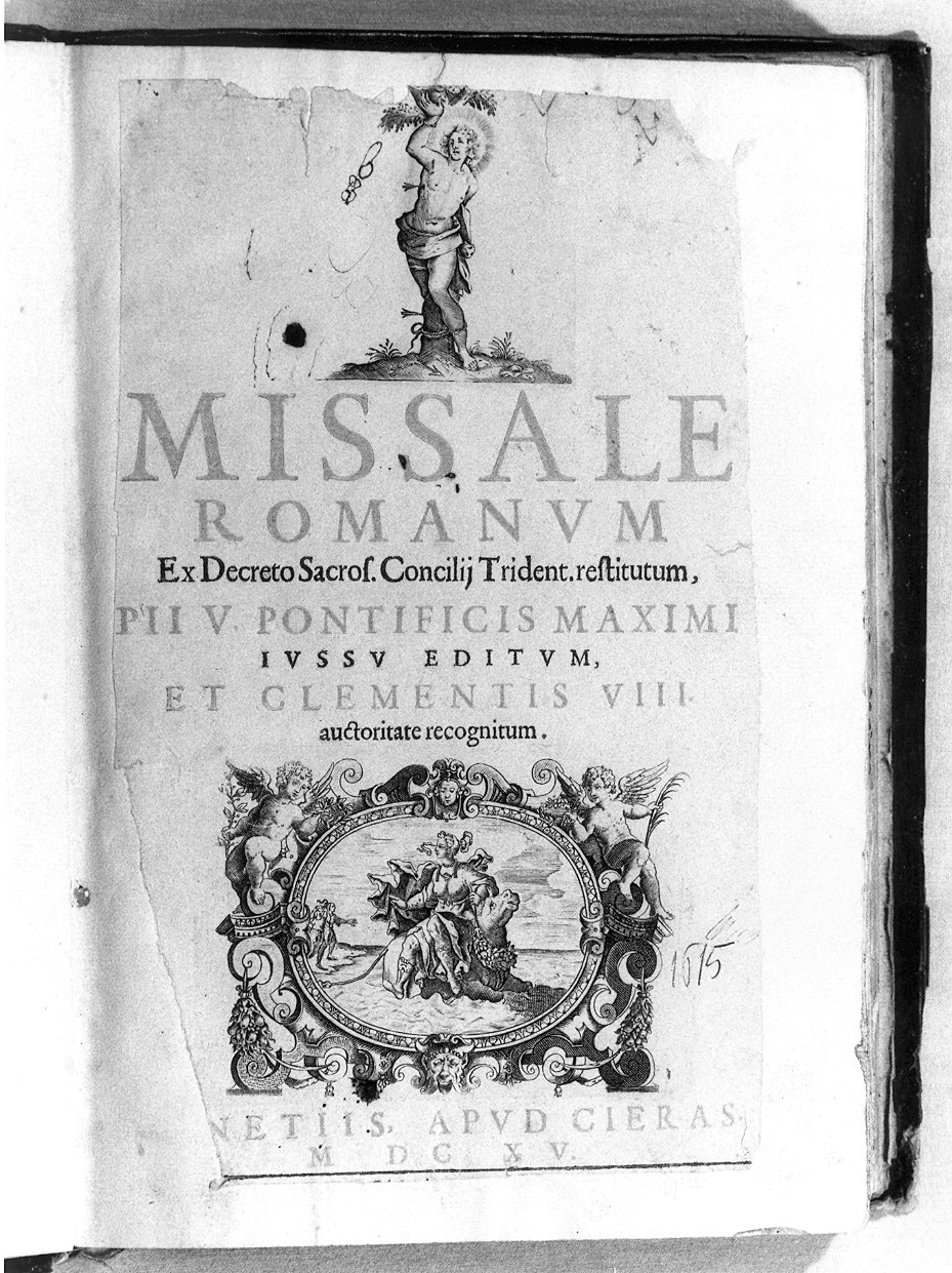 frontespizio (stampa) - ambito Italia settentrionale (sec. XVII)