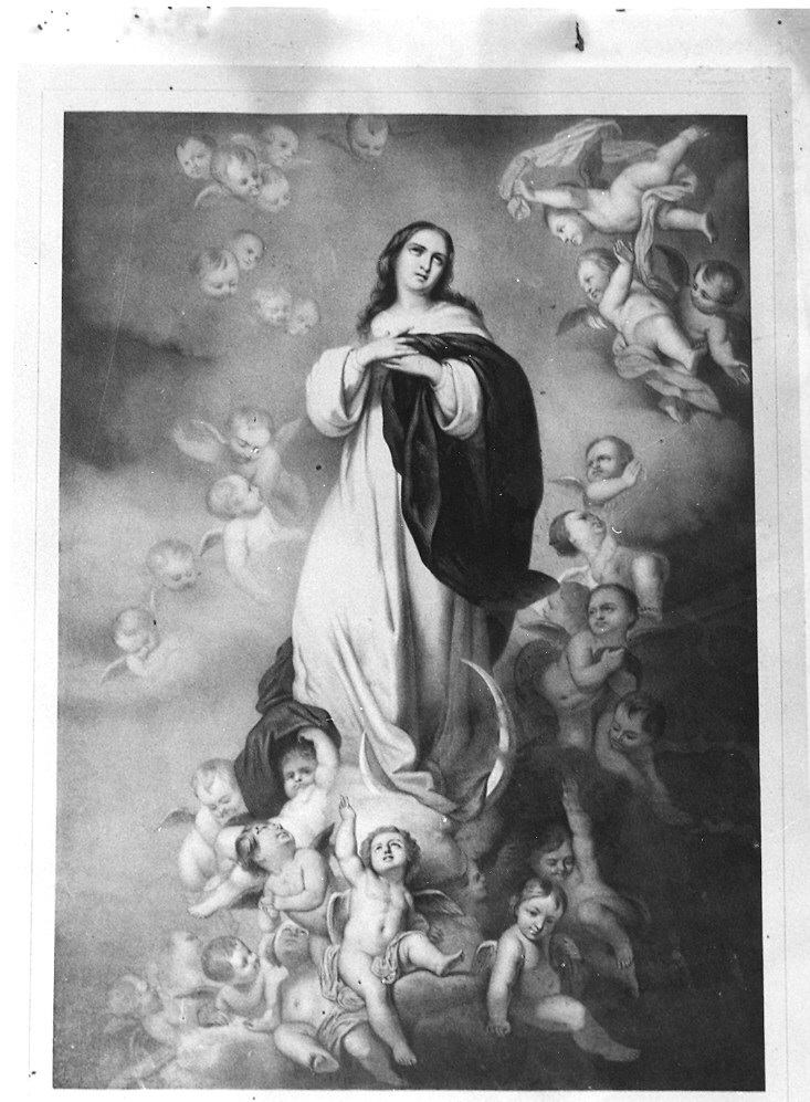 Immacolata Concezione (stampa) di Lemercier, Murillo Bartolomé Esteban (sec. XIX)