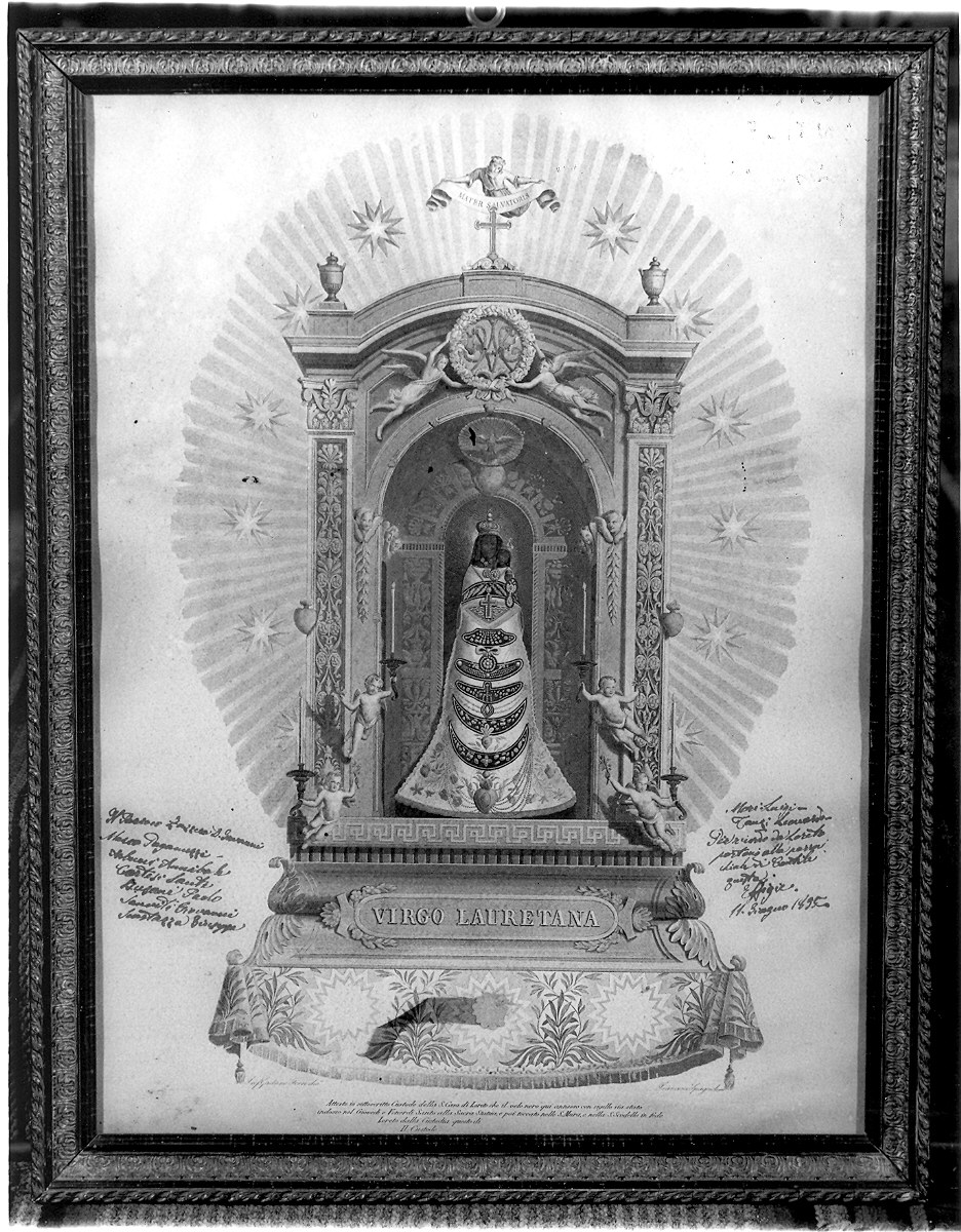 Madonna di Loreto (stampa) - ambito parmense (?) (prima metà sec. XIX)