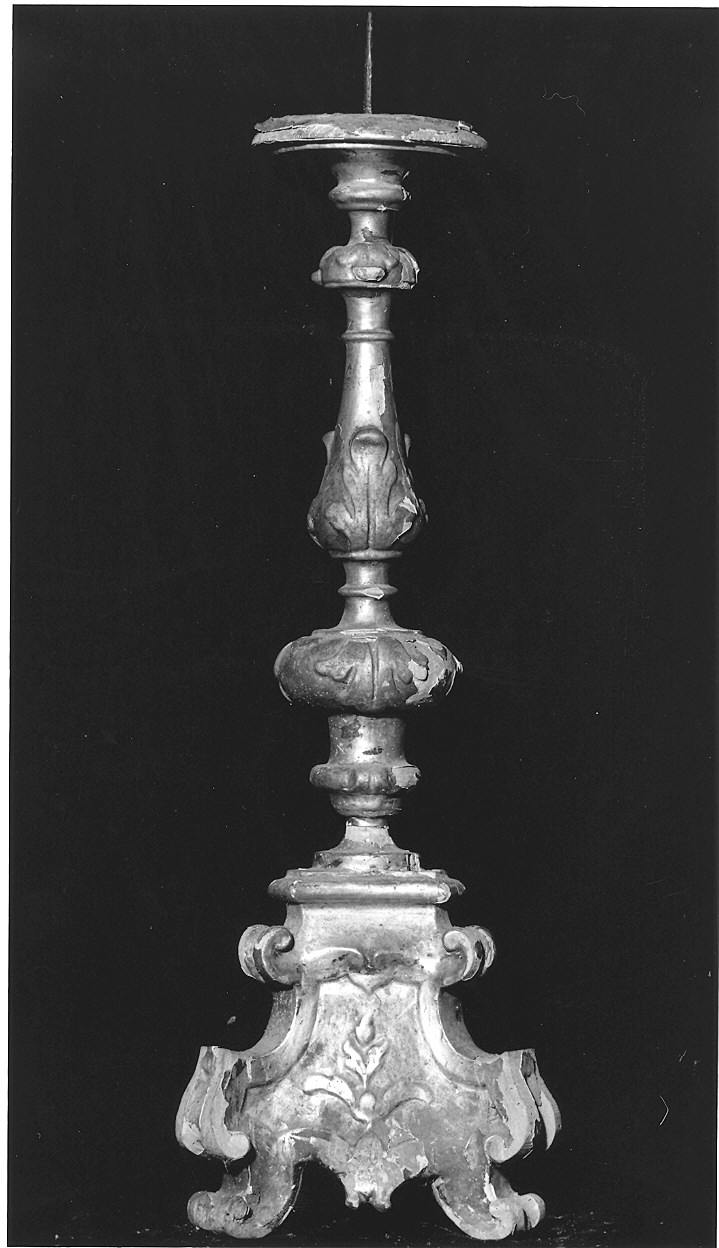 candeliere, serie - ambito parmense (seconda metà sec. XVIII)