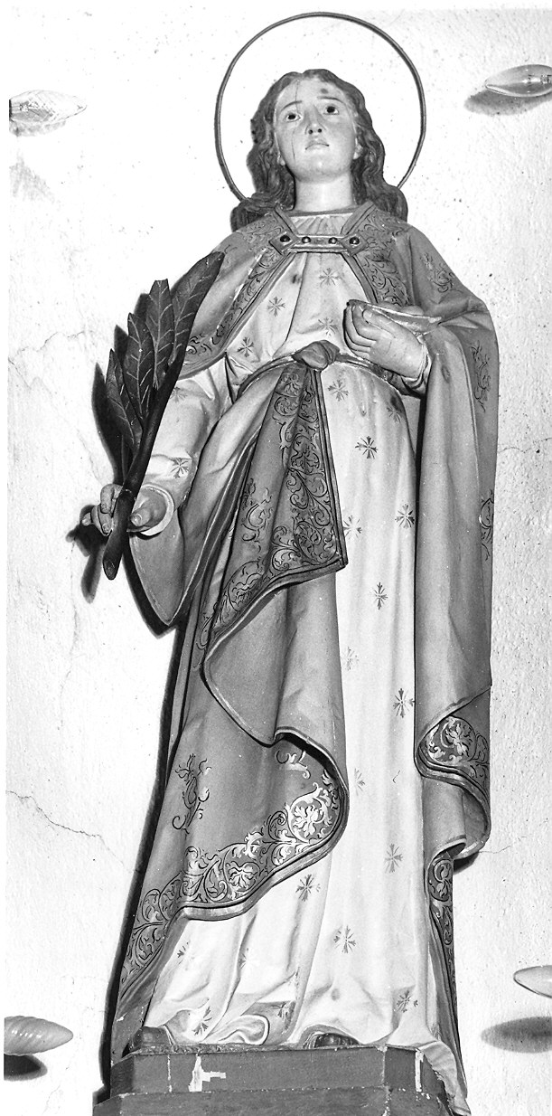 Santa Lucia (statua) - produzione parmense (primo quarto sec. XX)