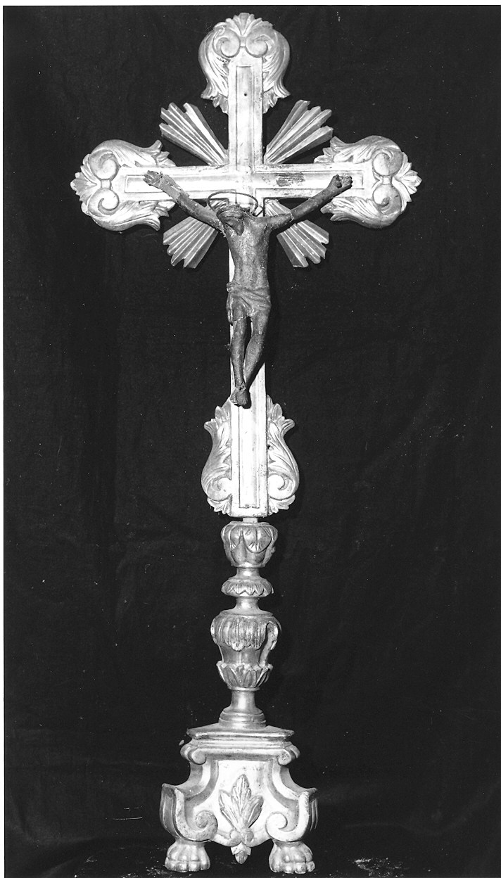 croce d'altare - ambito parmense (metà sec. XIX)