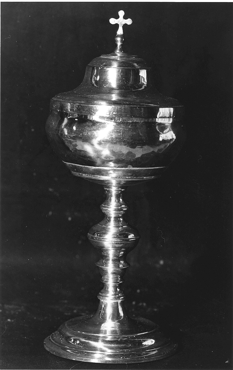 pisside - ambito parmense (seconda metà sec. XIX)