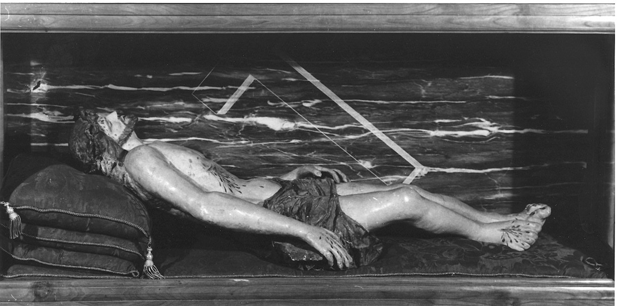 Cristo morto (scultura) - ambito parmense (sec. XVIII)