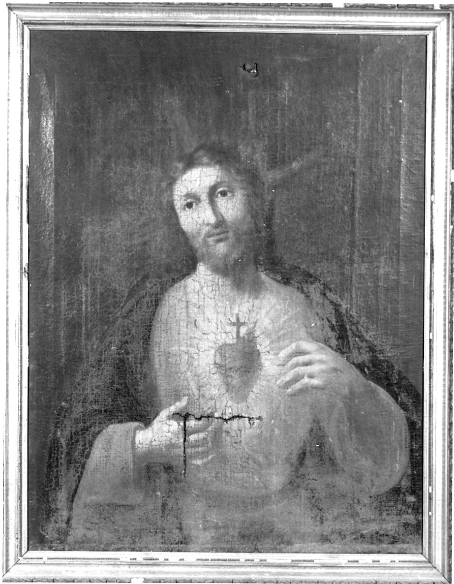 Sacro Cuore di Gesù (dipinto) - ambito parmense (sec. XVIII)