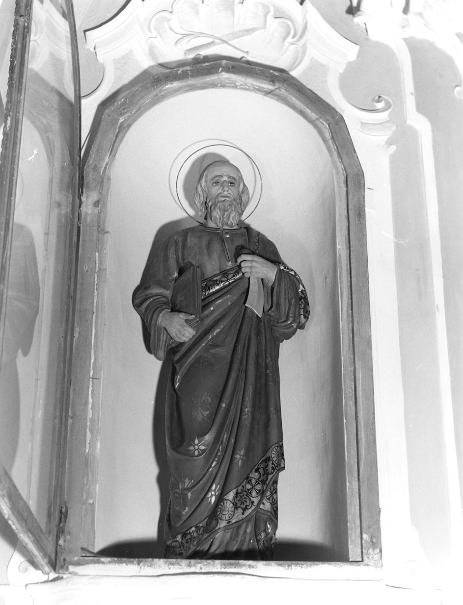 mostra di nicchia, coppia - ambito piacentino (seconda metà sec. XVIII)