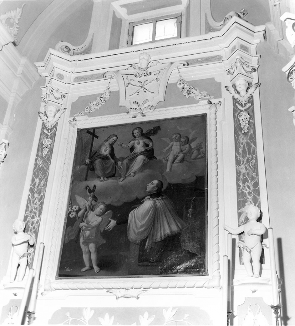 ancona, elemento d'insieme - ambito piacentino (seconda metà sec. XVIII)