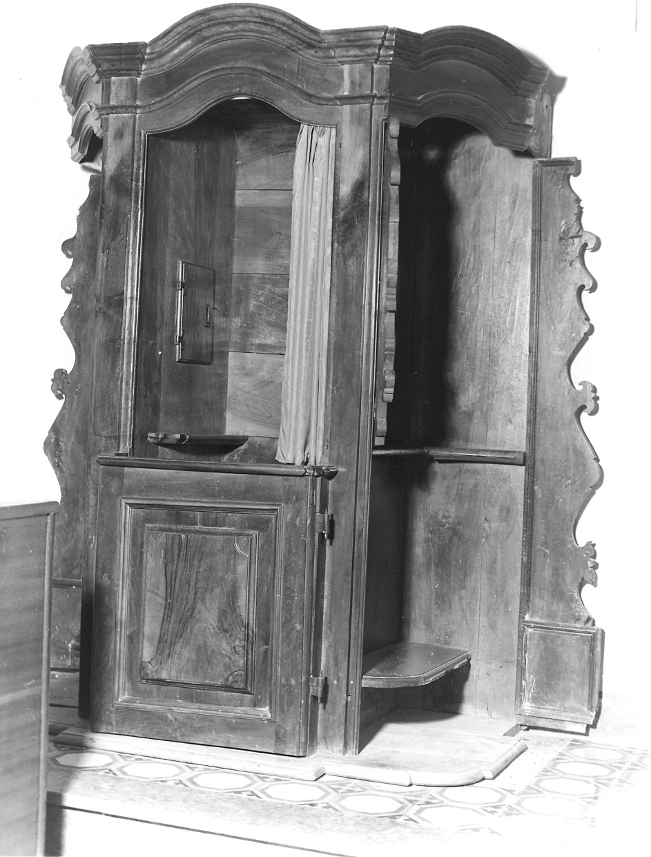 confessionale di Maestro Pellegrino (fine sec. XVIII)