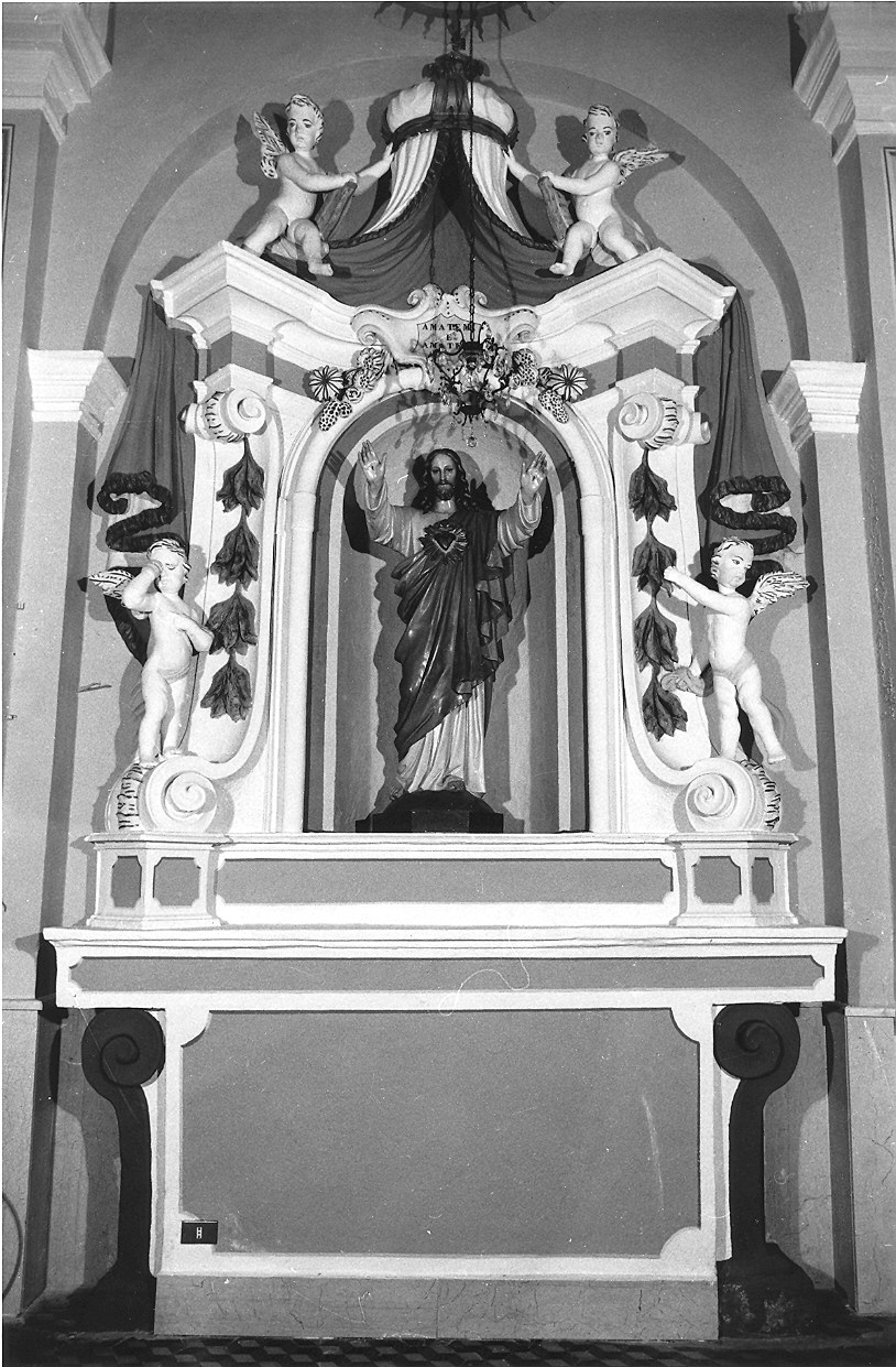 altare - ambito parmense (fine/inizio secc. XVII/ XVIII)