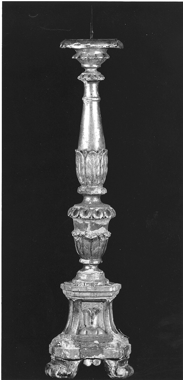 candeliere, serie - ambito parmense (prima metà sec. XIX)