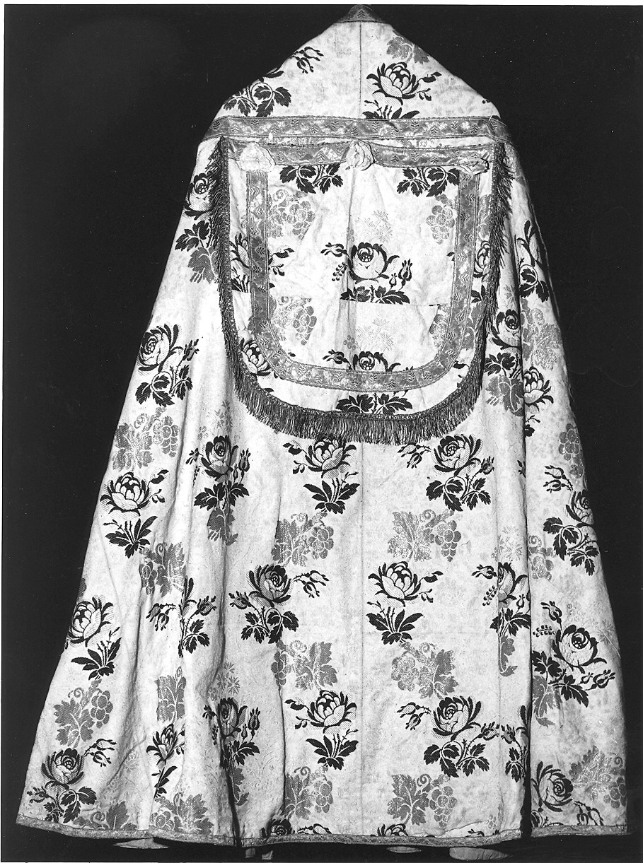 piviale - manifattura italiana (seconda metà sec. XIX)