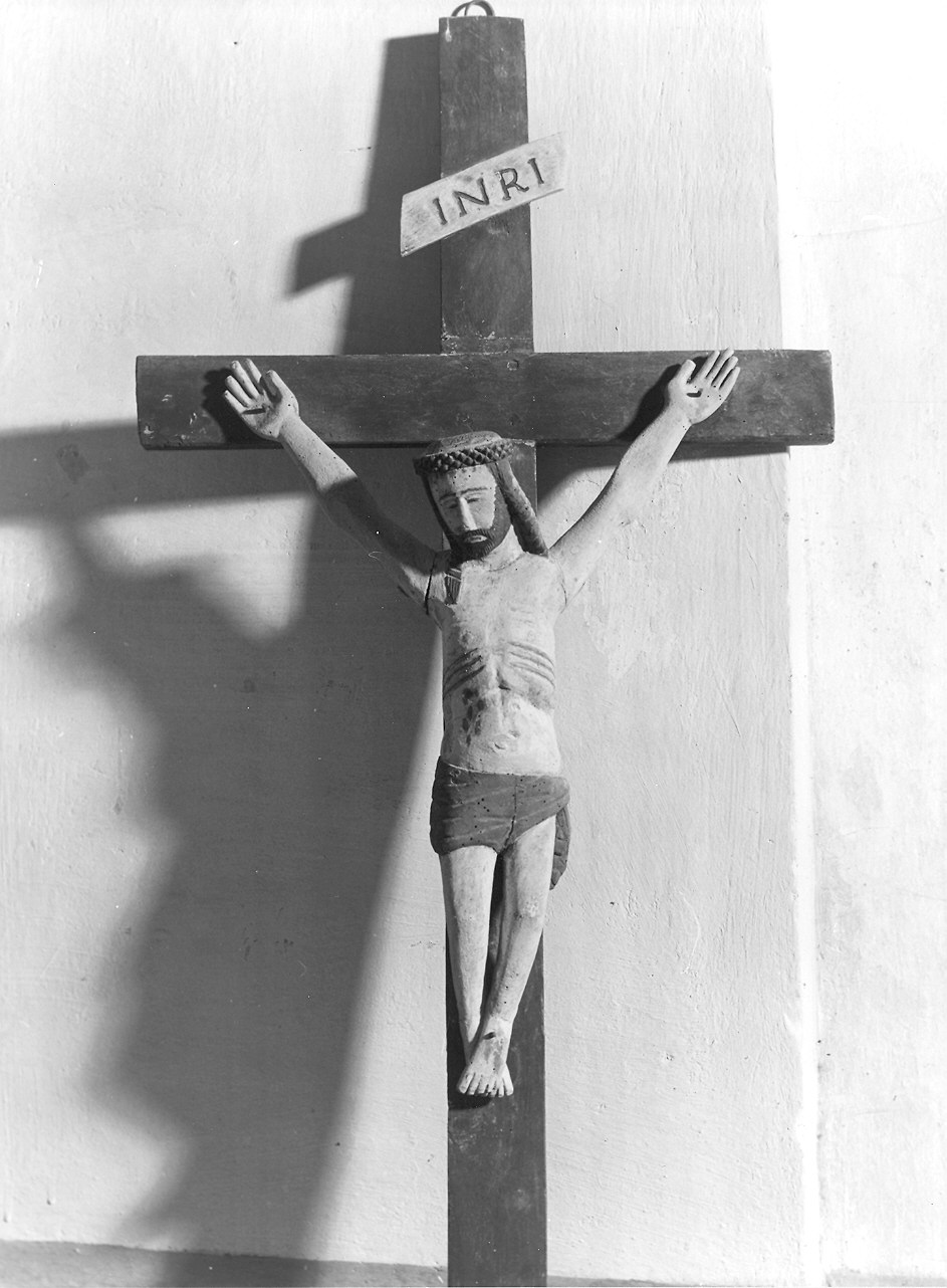 crocifisso - ambito parmense-piacentino (sec. XVII, sec. XIX)