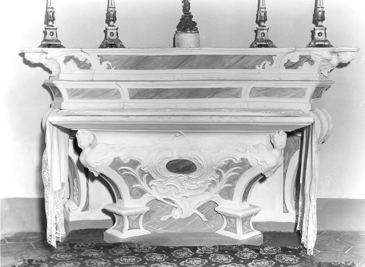 altare di Pagani Ludovico, Boschetti Francesco, Boschetti Giovan Battista (sec. XVIII)